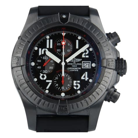 breitling super avenger blacksteel limited edition prix|breitling super avenger bezel.